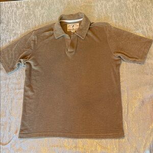 Free Planet Men's Brown Polo Shirt